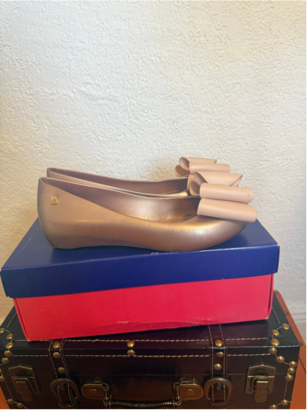 Used, Melissa Ultragirl Sweet IX bow shoes, size 8 - Picture 4 of 7